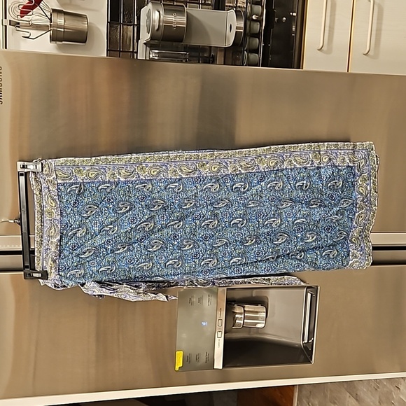 💕VERONICA BEARD💕 Amura Coverup Skirt ~ Electric Blue Paisley Print XL NWT - Picture 12 of 16